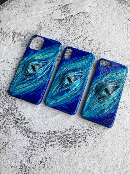 Creative Simple Gradient Stereo Phone Case