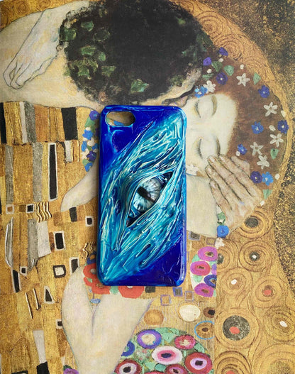 Creative Simple Gradient Stereo Phone Case