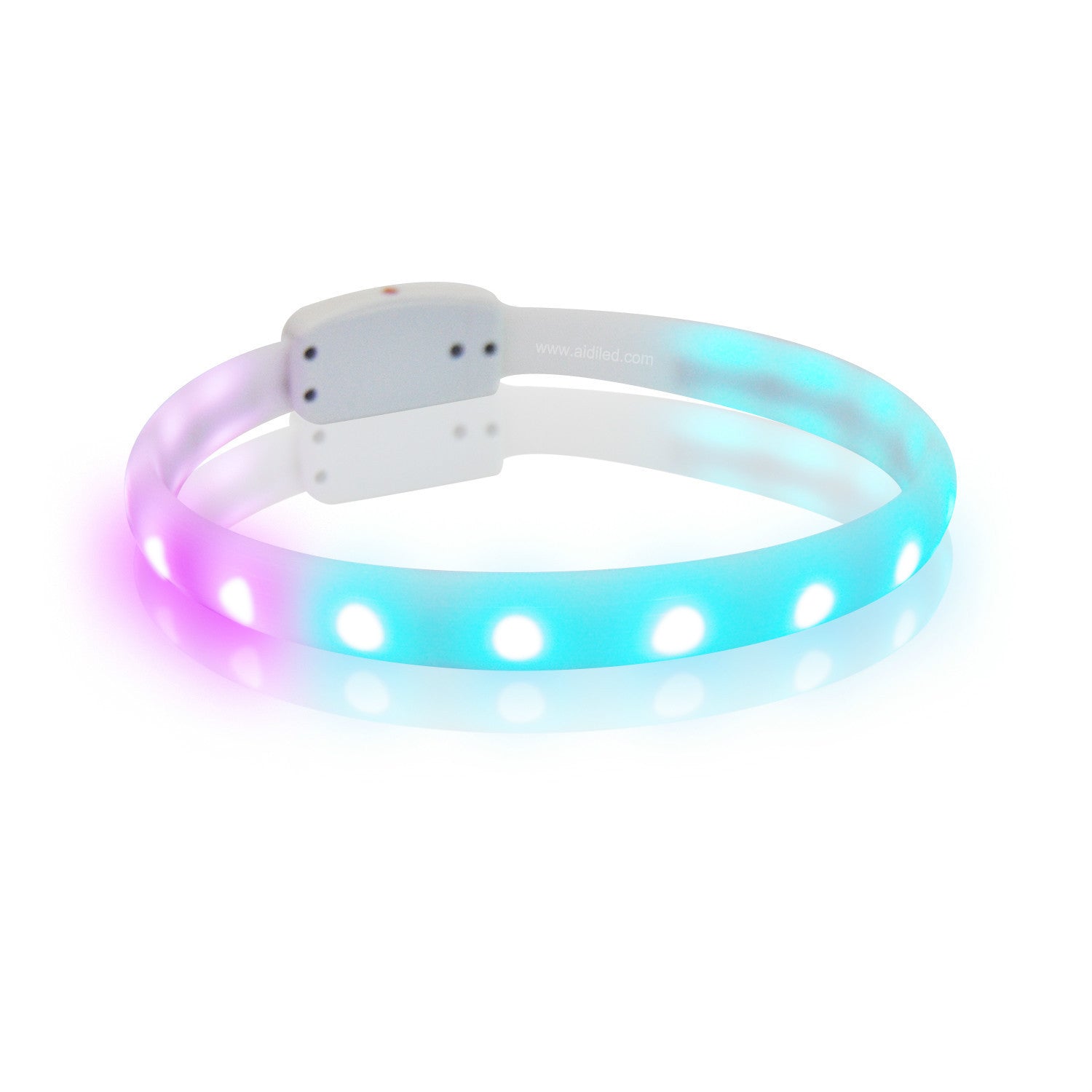 USB Rechargeable Flash Collar – Anti-Lost Silicone Necklace for Dogs