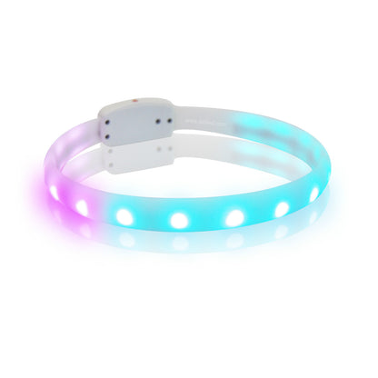 USB Rechargeable Flash Collar – Anti-Lost Silicone Necklace for Dogs