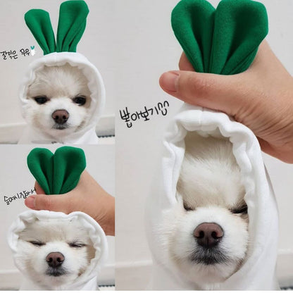 Cute Fruit Fleece Dog Hoodie