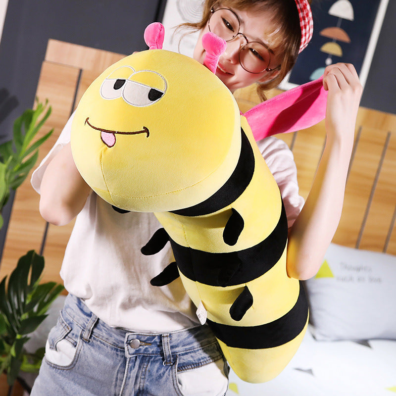 Soft bee plush toy