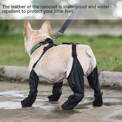 Waterproof Adjustable Dog Boots – Breathable, Soft Paws Protector