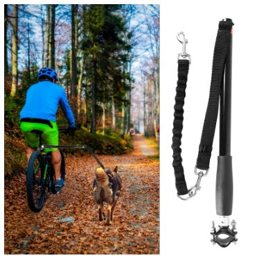 Bicycle Dog Leash – Detachable Hands-Free Pet Walking Chain
