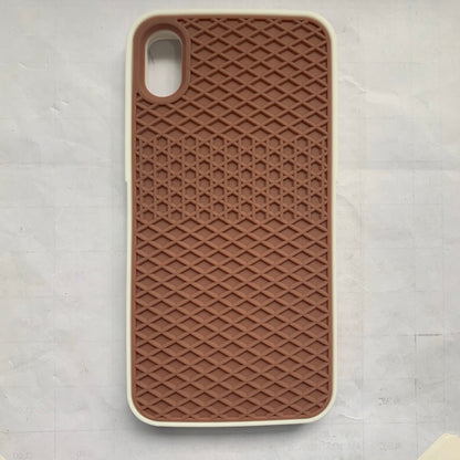 Waffle sole silicone phone case