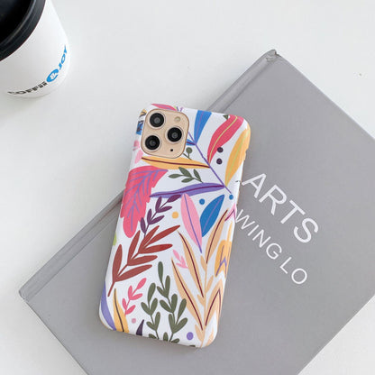 Korean Style Flower Phone Case Cover