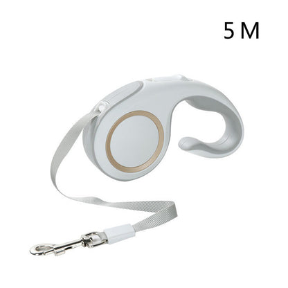 Automatic Retractable Dog Leash – 5M Tangle-Free Pet Lead