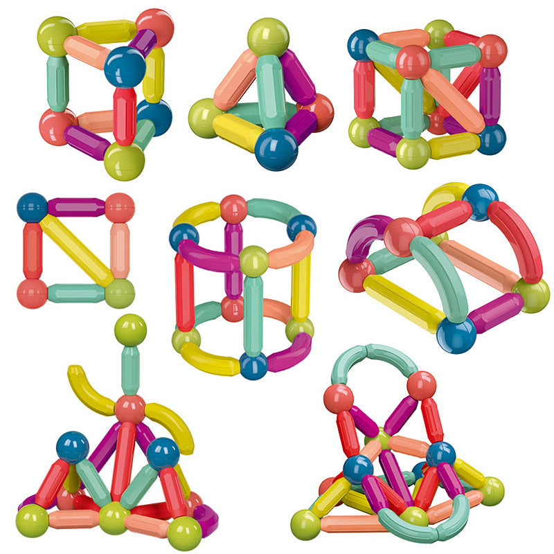 Magnetic Building Blocks – Kids' Educational Magnet Toy Set