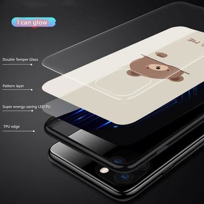 LED Light Phone Case for iPhone 11/8/7/6/XS/XR/SE