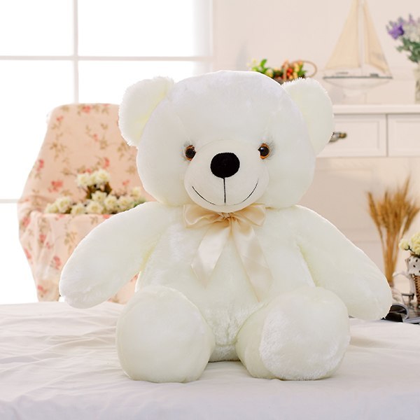 LED Light-Up Teddy Bear – Plush Glowing Stuffed Toy for Kids & Gifts