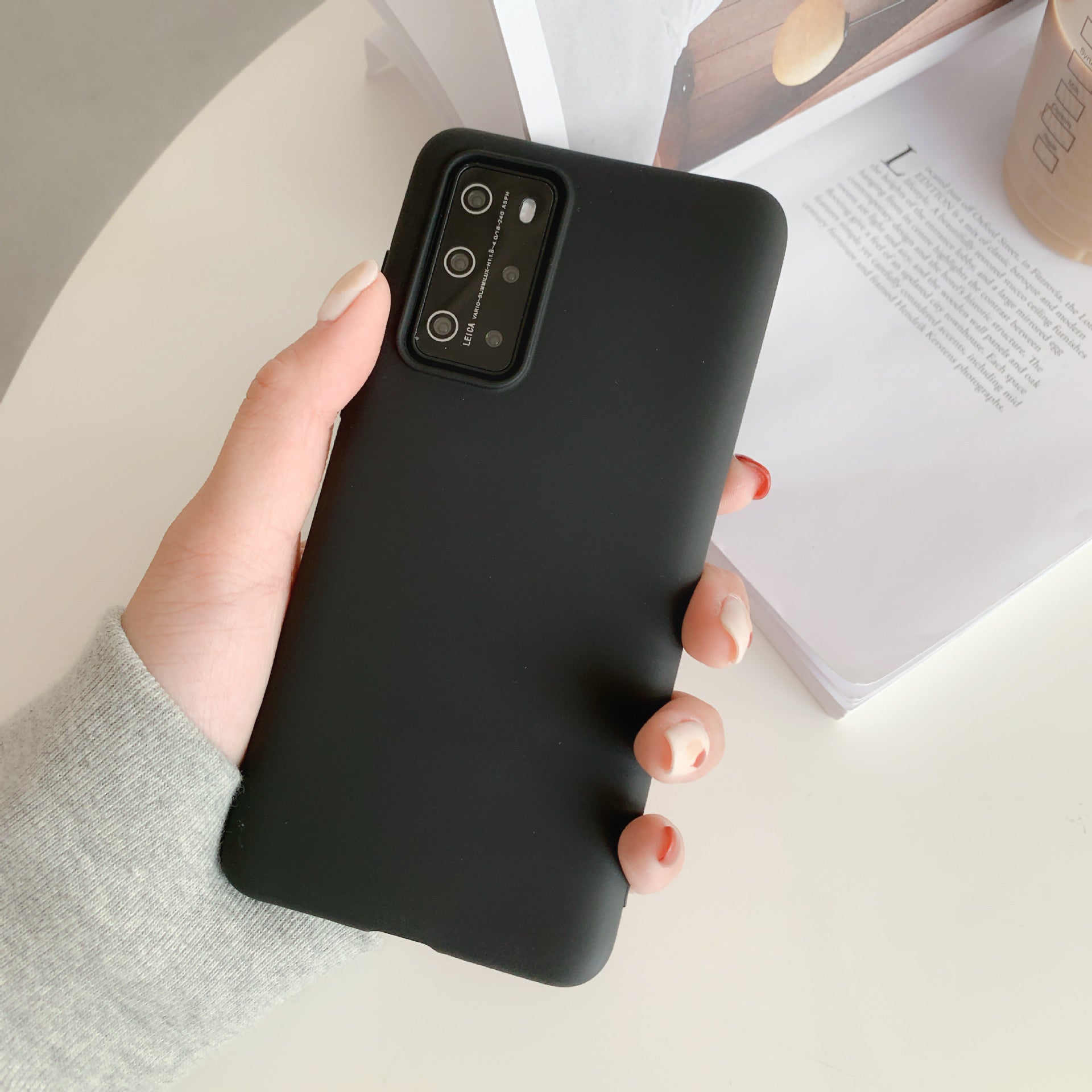 Candy color material solid color tpu all-inclusive shell