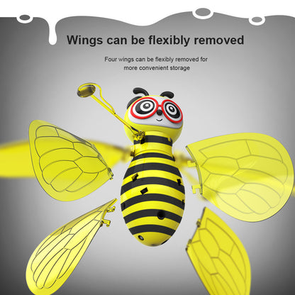 Mini Flying Bee Drone – RC Infrared Induction Helicopter