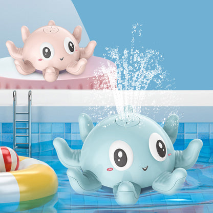 Automatic Spraying Bath Toy – Flashing Baby Shower & Pool Fun
