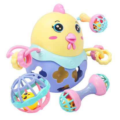 Soft Rubber Animal Grasping Ball – Baby Fitness & Early Education Toy