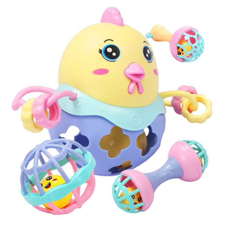 Soft Rubber Animal Grasping Ball – Baby Fitness & Early Education Toy