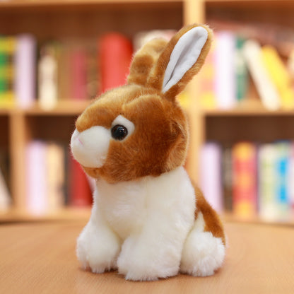 Simulation rabbit plush toy