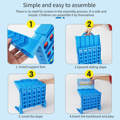 Educational Bouncing Ball Connect 4 – Interactive Parent-Child Game