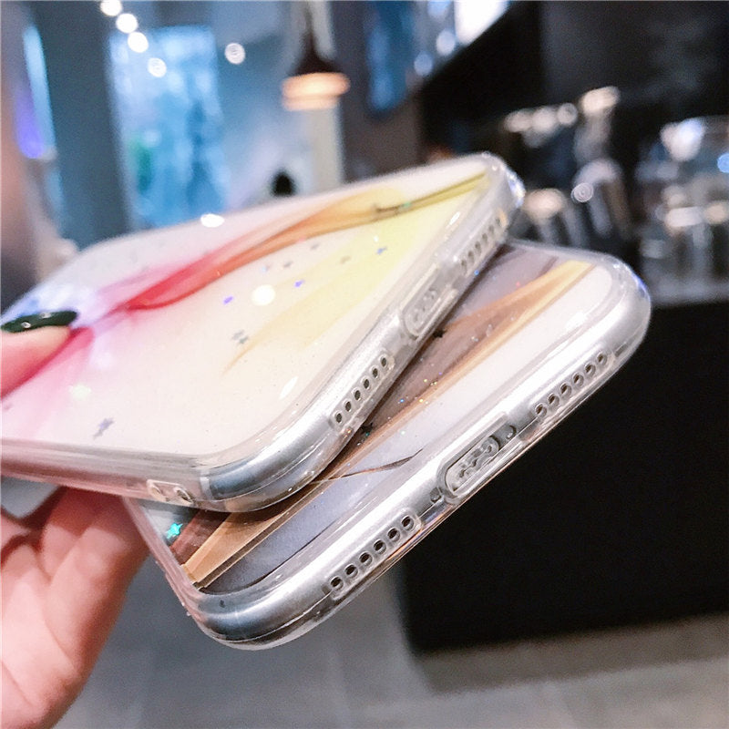 Sparkling stars phone case