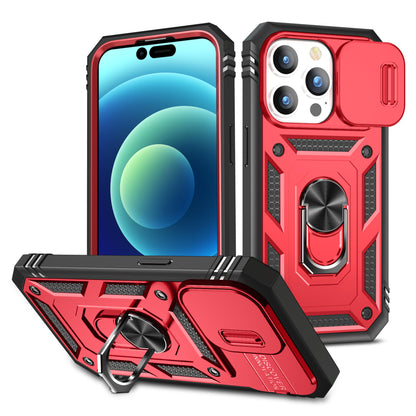 Fashion Simple Push Window Three In One Phone Case