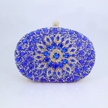Sunflower Diamond Evening Bag – Women's Formal Handbag