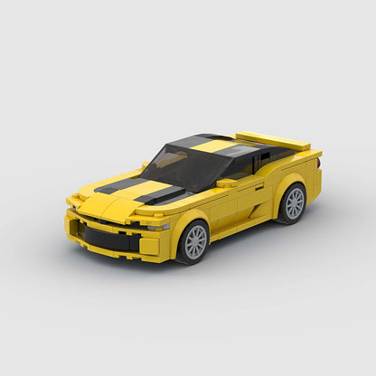 Sports Car Building Block Toy – Small Particle Assembly for Kids