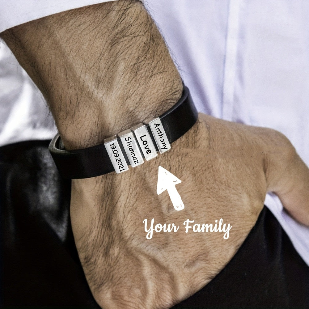 Personalised Family Names Bracelet
