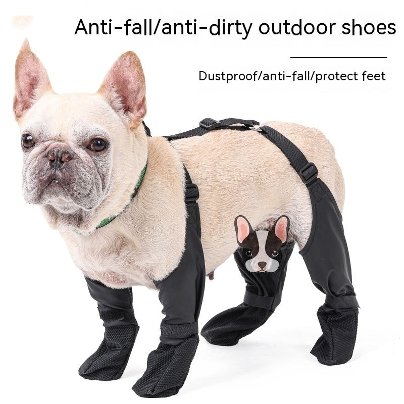 Waterproof Adjustable Dog Boots – Breathable, Soft Paws Protector
