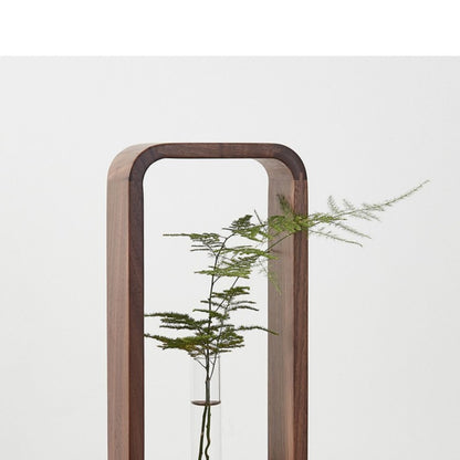 Tabletop Glass Flower Vase – Elegant Living Room Décor