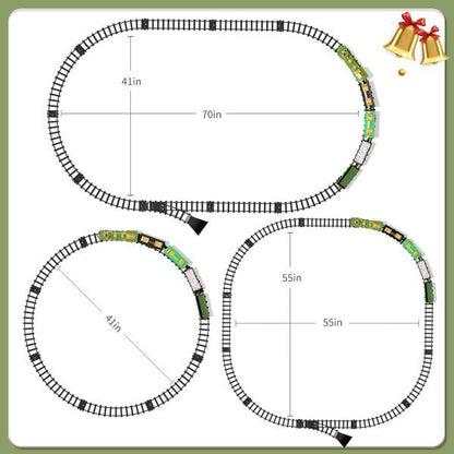 Classical Electric Train Set – Track, Lights & Music