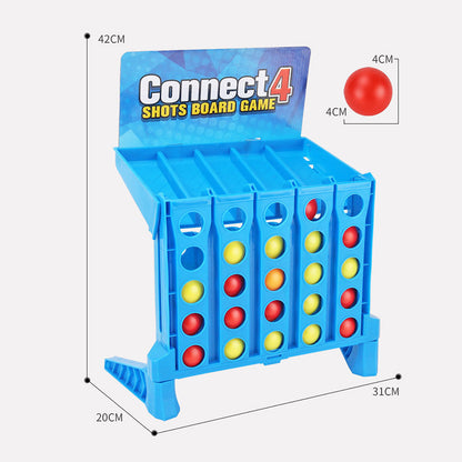 Educational Bouncing Ball Connect 4 – Interactive Parent-Child Game