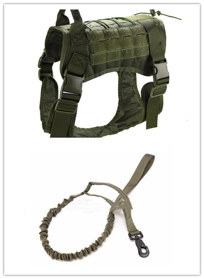 Tactical K9 Dog Vest with Chest Strap