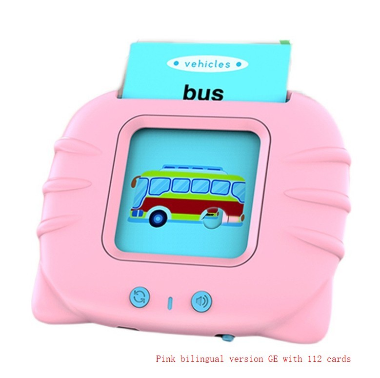 Early Learning English Card Machine – Educational Toy for Kids