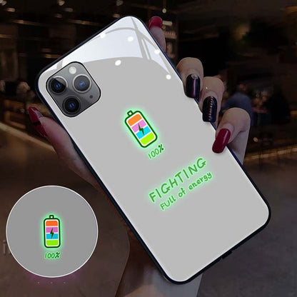 LED Light Phone Case for iPhone 11/8/7/6/XS/XR/SE