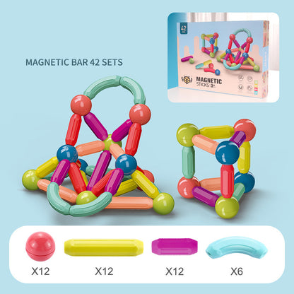Magnetic Building Blocks – Kids' Educational Magnet Toy Set
