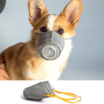 Dogs Anti-fog Haze Cotton Mouth Mask