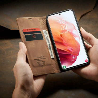 Flip Leather Case Anti-drop Magnetic Phone Case