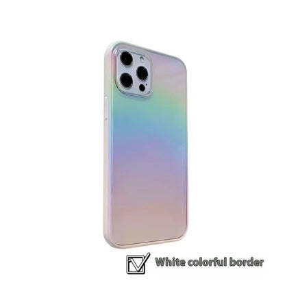 Creative Colorful Transparent 2-in-1 Phone Case