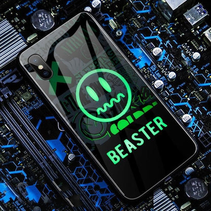 Incoming Light Emitting Glass Phone Case