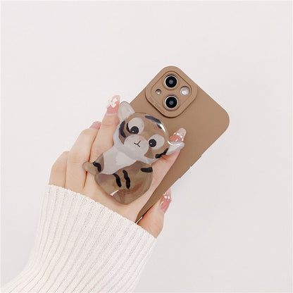 Oil Painting Tiger Mobile Phone Case Soft Cover