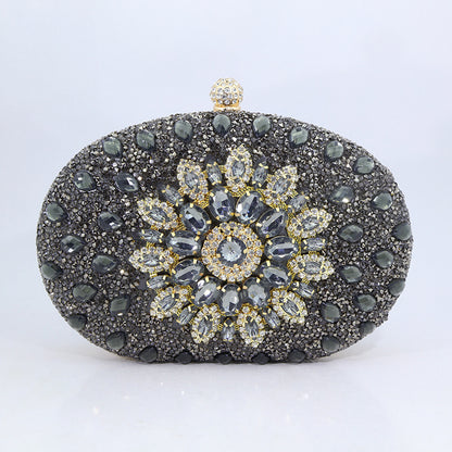 Sunflower Diamond Evening Bag – Women's Formal Handbag