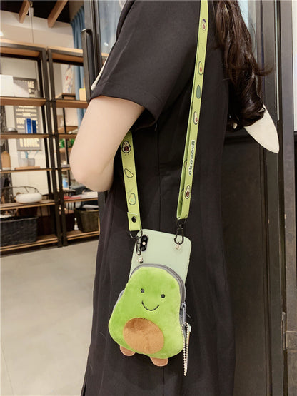 Autumn and winter avocado phone case