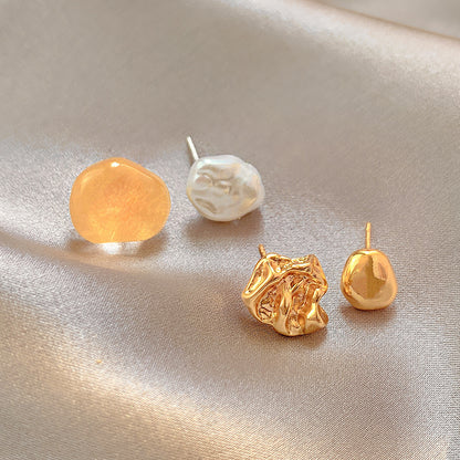 Two Pairs Of Vintage Pearl Earrings