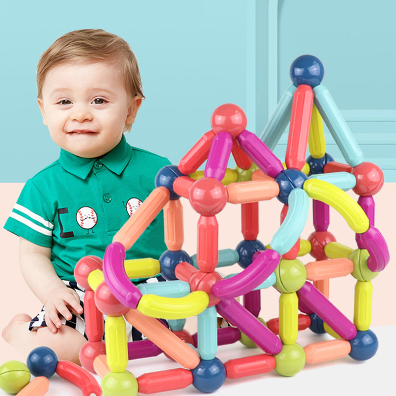 Magnetic Building Blocks – Kids' Educational Magnet Toy Set