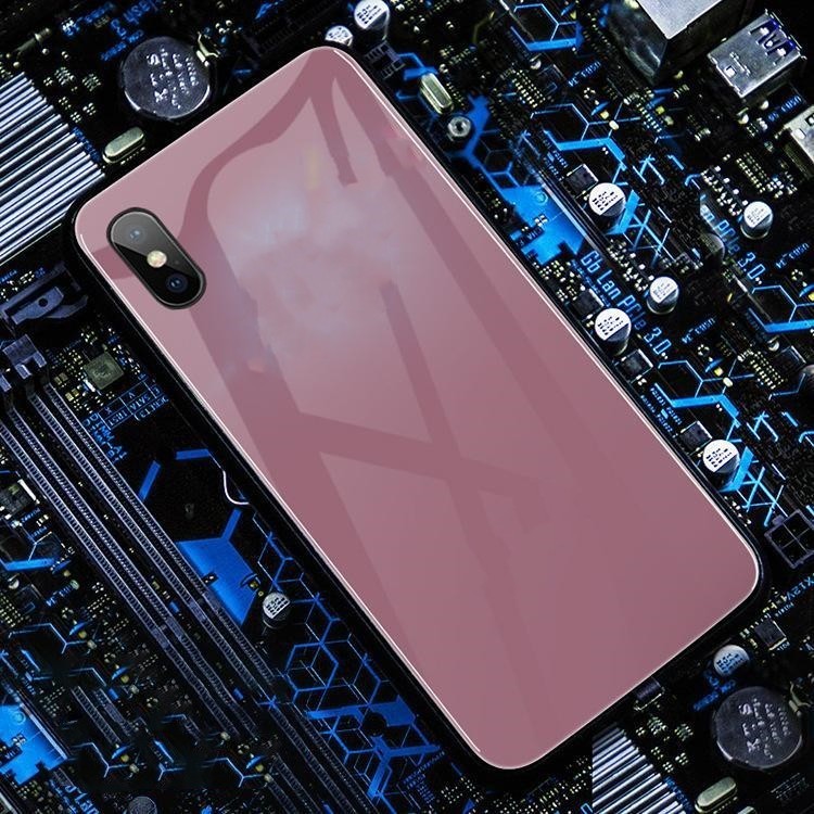 Simplicity And Creativity Luminous Glass Phone Case