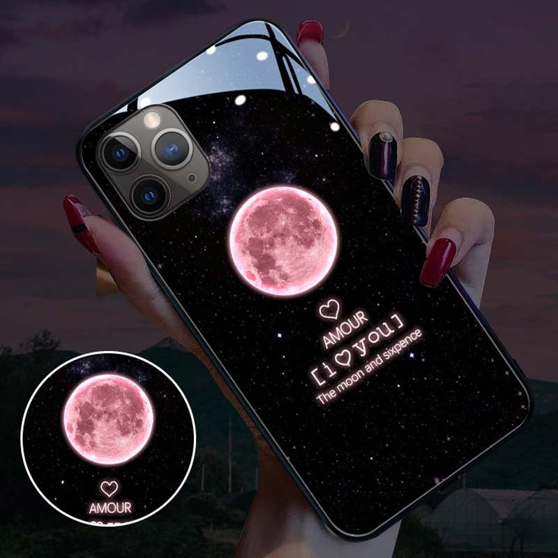 LED Light Phone Case for iPhone 11/8/7/6/XS/XR/SE