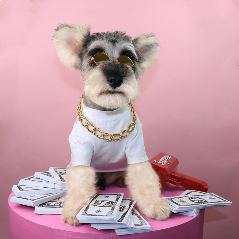 Pet Necklace Bead Chain Pet Jewellery