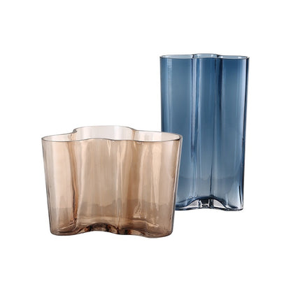 Transparent Floral Ware For Home Soft Decoration