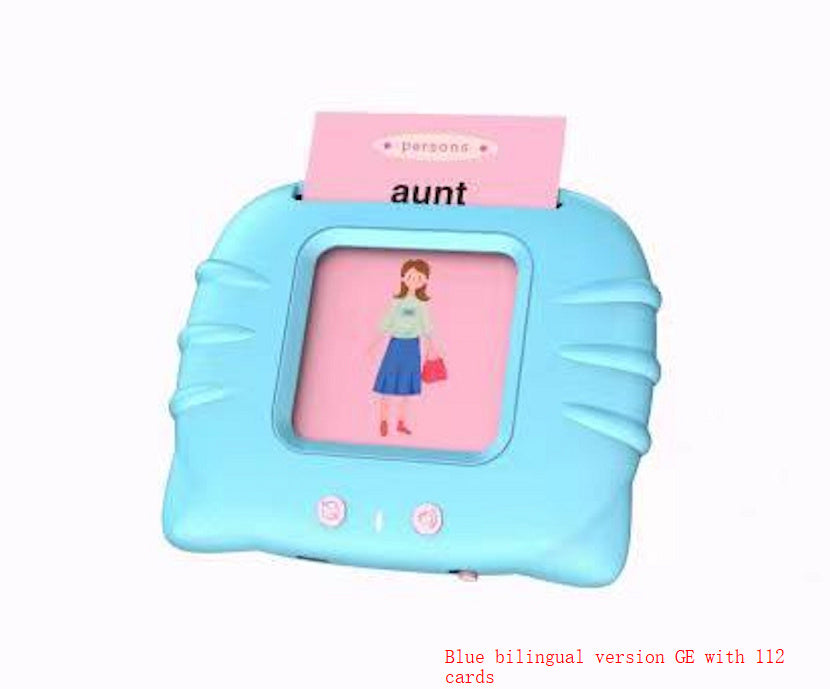 Early Learning English Card Machine – Educational Toy for Kids