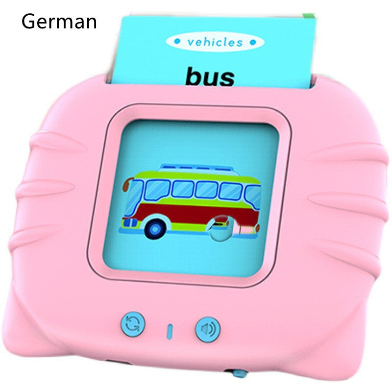 Early Learning English Card Machine – Educational Toy for Kids