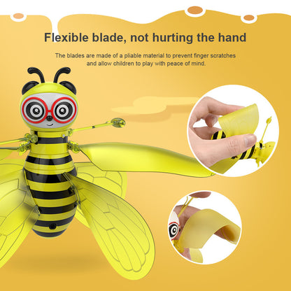 Mini Flying Bee Drone – RC Infrared Induction Helicopter